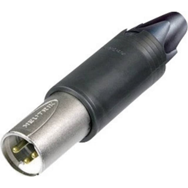 Neutrik NC3FM-C XLR-stik Stik, lige, Tilslutning, lige