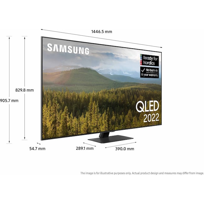 Samsung 65 Q80b 4k Qled Tv 2022 Elgiganten 9904