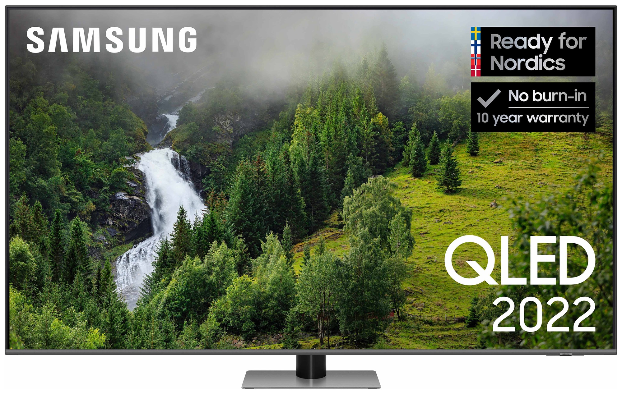 frihed Skjult Retouch Samsung 75" Q77B 4K QLED TV (2022) | Elgiganten