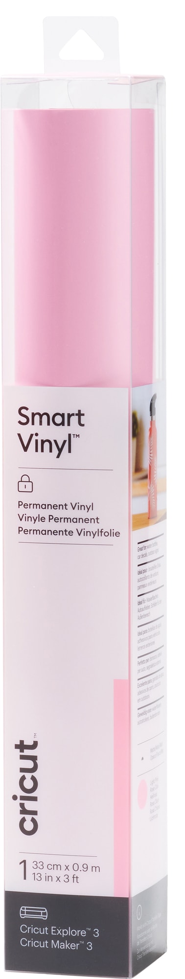 Cricut 3 ft. Smart Vinyl Permanent, Party Pink