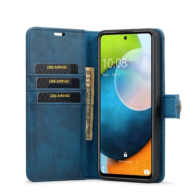 Wallet DG-Ming 2i1 Samsung Galaxy A53 5G - Blå