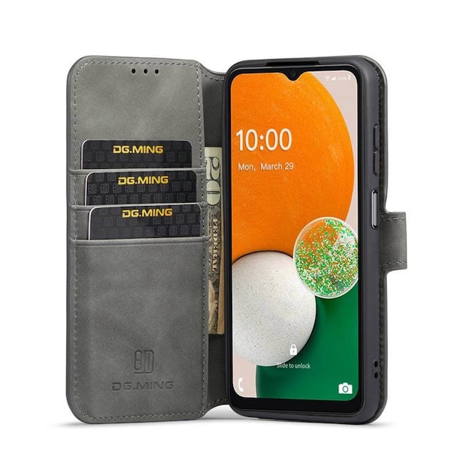 DG-Ming Wallet cover 3-kort Samsung Galaxy A13 4G - Grå