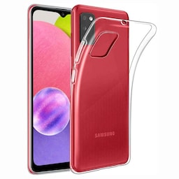 Silikone cover gennemsigtig Samsung Galaxy A03s