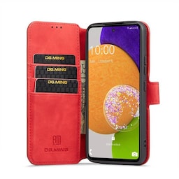 DG-Ming Wallet cover 3-kort Samsung Galaxy A53 5G - Rød