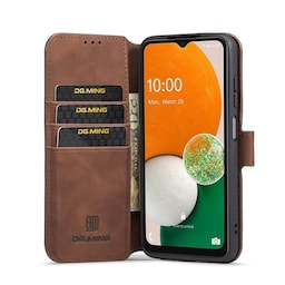 DG-Ming Wallet cover 3-kort Samsung Galaxy A13 4G - Coffe