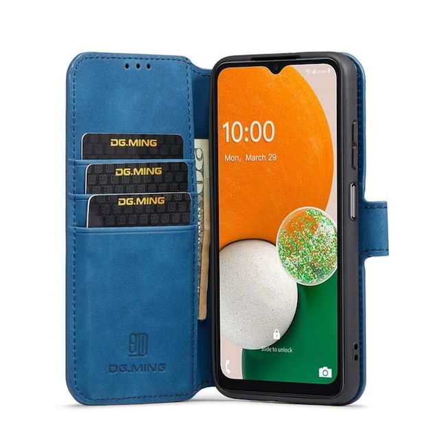 DG-Ming Wallet cover 3-kort Samsung Galaxy A13 4G - Blå