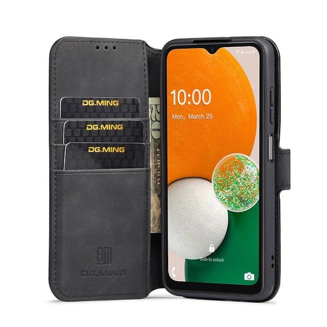 DG-Ming Wallet cover 3-kort Samsung Galaxy A13 4G - Sort