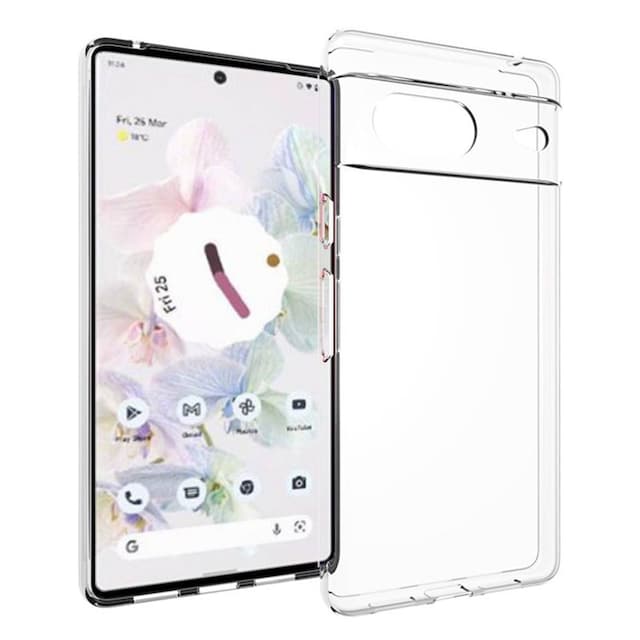 Silikone cover gennemsigtig Google Pixel 7