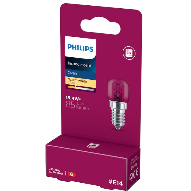 Philips ovnpære 15,4W E14 871951433453300