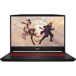 MSI Katana GF66 i7-12/16/1000/3070/240Hz 15,6" bærbar gaming computer