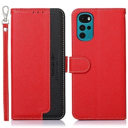 KHAZNEH telefoncover til Motorola Moto G22/Moto E32s 4G - Rød/Sort