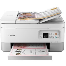 Canon Pixma TS7451i farve inkjet 3-i-1 printer (hvid)