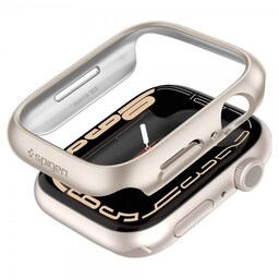 Spigen Apple Watch 41mm Cover Thin Fit Starlight