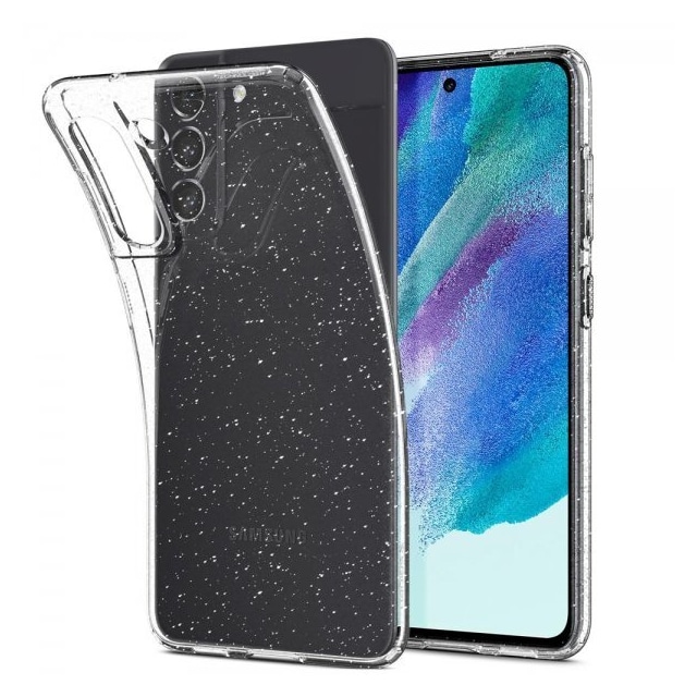 Spigen Samsung Galaxy S21 FE Cover Liquid Crystal Glitter Crystal Quartz