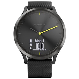 Garmin Vivomove HR Sport hybrid smartwatch L (sort)