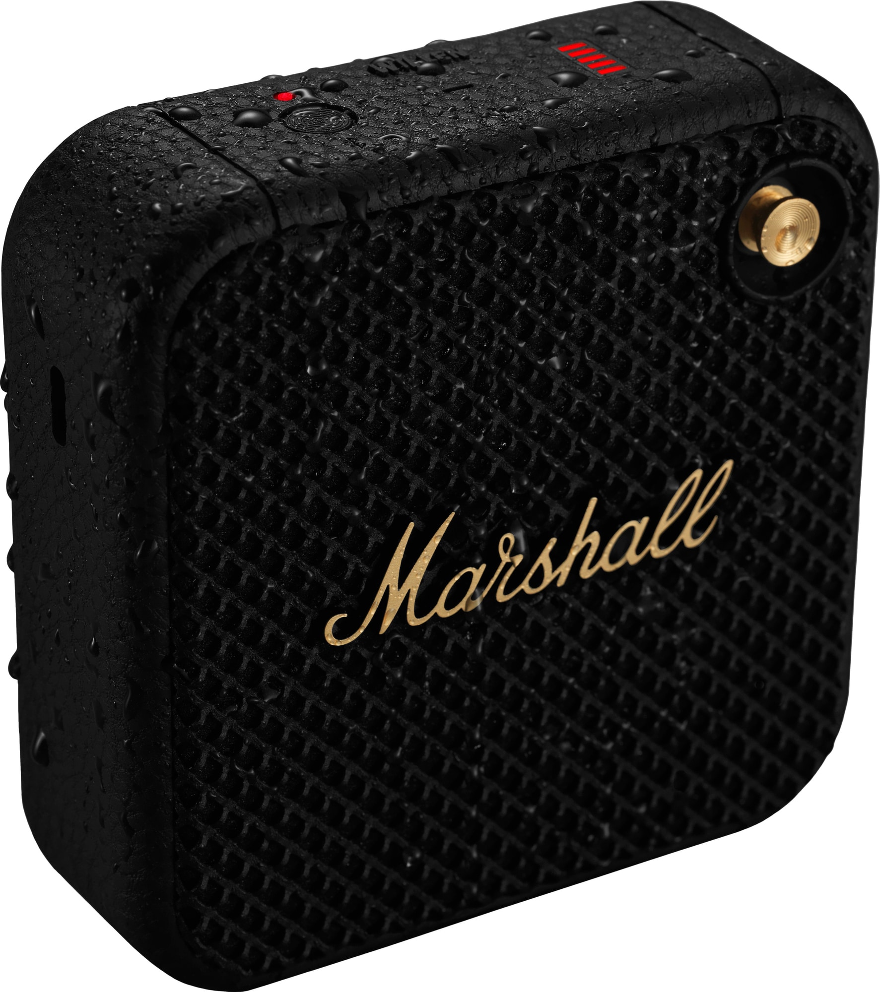 Marshall Willen trådløs og transportabel højttaler (sort/messing) |  Elgiganten