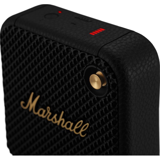 Marshall Willen trådløs og transportabel højttaler (sort/messing) |  Elgiganten