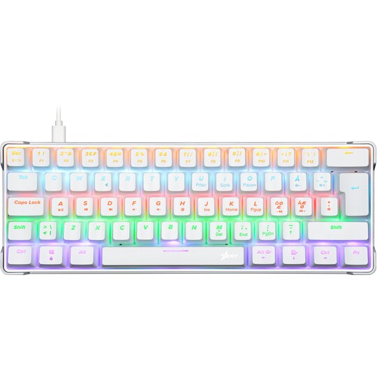 Next RX5 Mini gaming tastatur (hvid) | Elgiganten