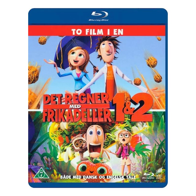 DET REGNER MED FRIKADELLER 1+2 (Blu-ray)