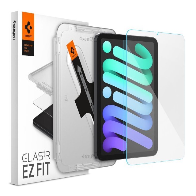 Spigen iPad Mini 2021 Skærmbeskytter GLAS.tR EZ Fit