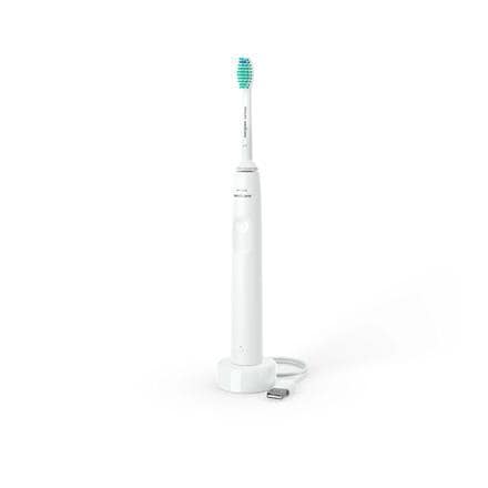 Philips Elektrisk tandbørste HX3651/13 Sonicare Series 2100 Genopladelig,  Til voksne, Antal børstehoveder inkluderet 1, Antal tænder børstetilstande  1, Hvid | Elgiganten
