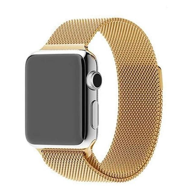 SKALO Milanese Loop Apple Watch 38/40/41mm - Guld