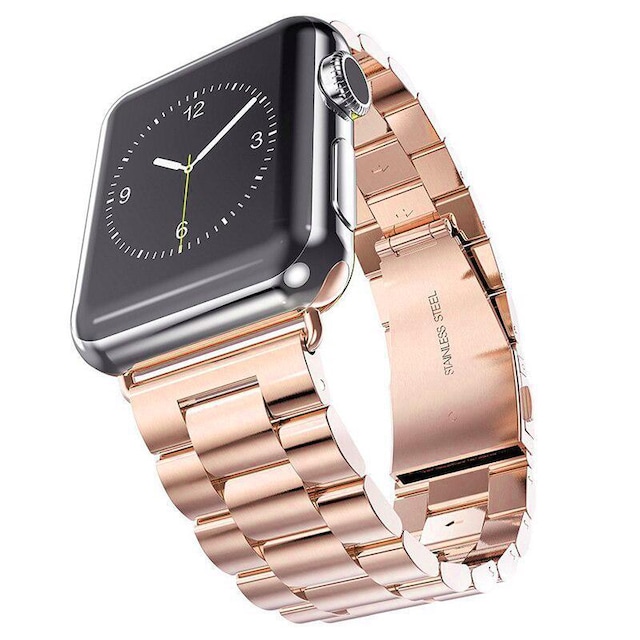 SKALO Link armbånd Apple Watch 38/40/41mm - Rosa guld