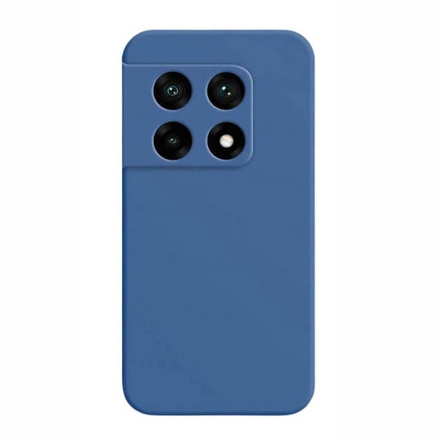 Liquid silikone cover OnePlus 10 Pro - Mørkeblå