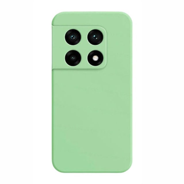 Liquid silikone cover OnePlus 10 Pro - Lysegrøn