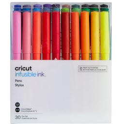 Cricut Ultimate Infusible Ink penne med fin spids (30 stk.)