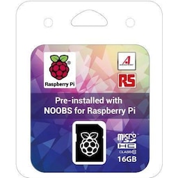 OKdo Pi4 SD card, 16 GB NOOBS for Raspberry Pi 4 Model B