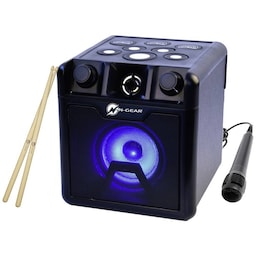 N-Gear Drum Block 420 Portable Bluetooth Drum & Karaoke Speaker Karaoke-anlæg