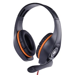 Gembird Gaming-headset med volumenkontrol GHS-05-O Indbygget mikrofon, Orange/Sort, Kablet, Over-Ear