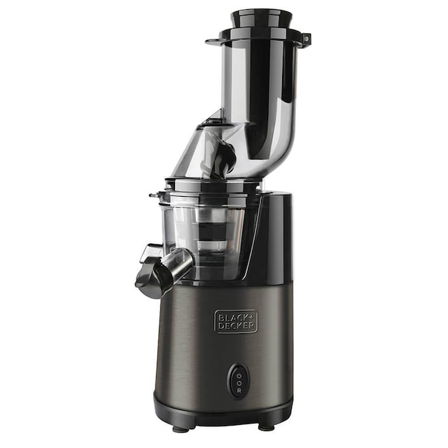 BLACK+DECKER Slow Juicer Brushed