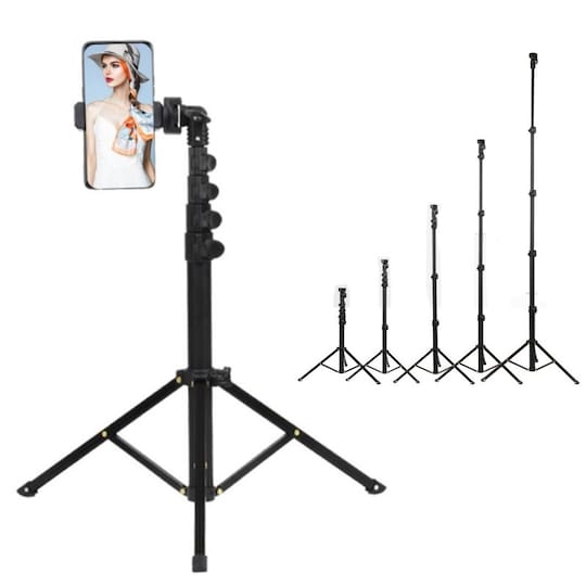 Mobil stativ / kamerastativ selfie stick-stativ (45-160 cm) | Elgiganten