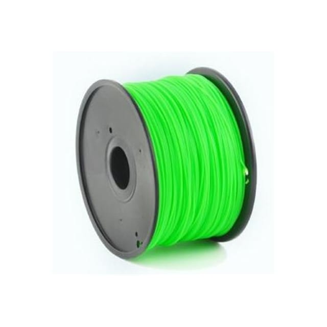 Flashforge ABS plastfilament til 3D -printere, 1,75 mm diameter, grøn, 1 kg/spole Flashforge ABS plastfilament 1,75 mm diameter, 1 kg/spole, grøn