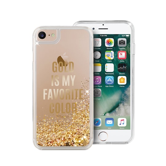 Puro iPhone 6/6s/7 Aqua cover (guld) | Elgiganten