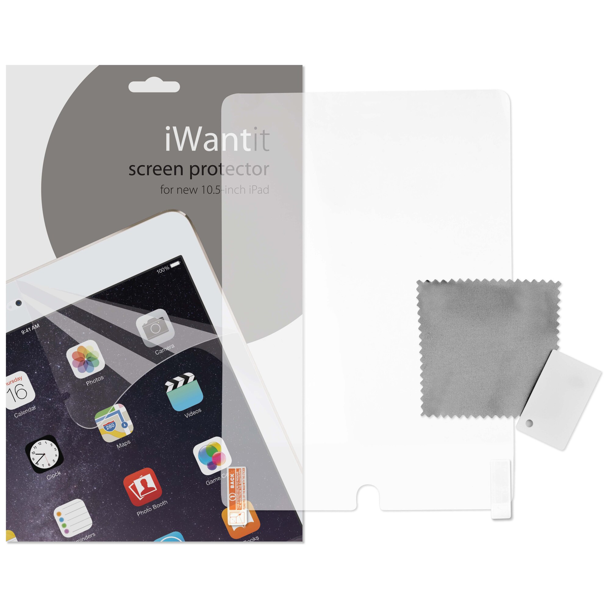 iWantit skærmbeskyttelse til iPad Pro/Air 10.5" - iPad og tablet tilbehør -  Elgiganten