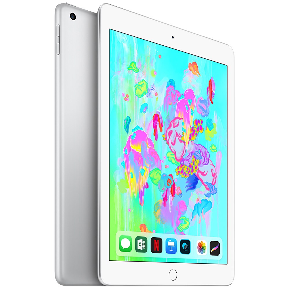 iPad (2018) 128 GB WiFi (sølv) - Tablet og iPad - Elgiganten