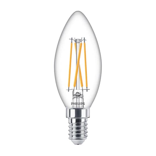 LED E14 Kron 25W Klar dæmpbar WarmGlow 250lm | Elgiganten