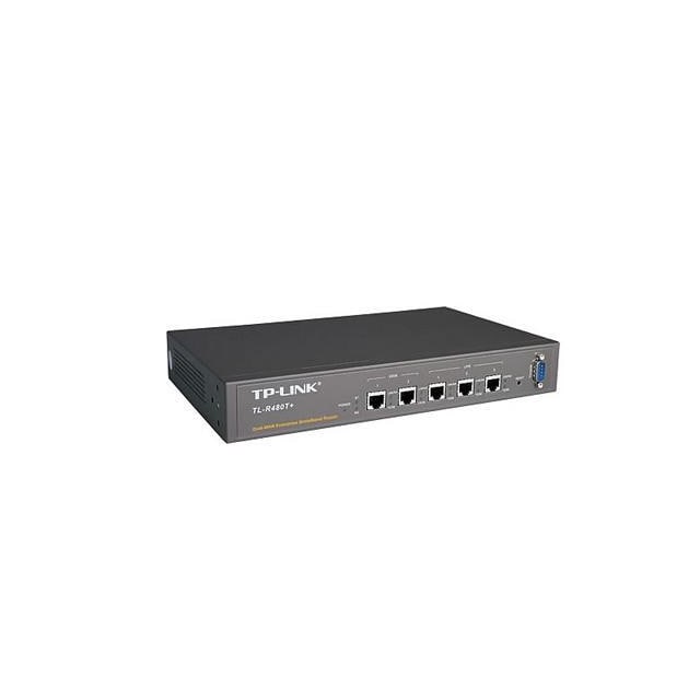 TP-LINK, router med 2x10/100Mbps WAN-porte og 3x10/100Mbps LAN-port