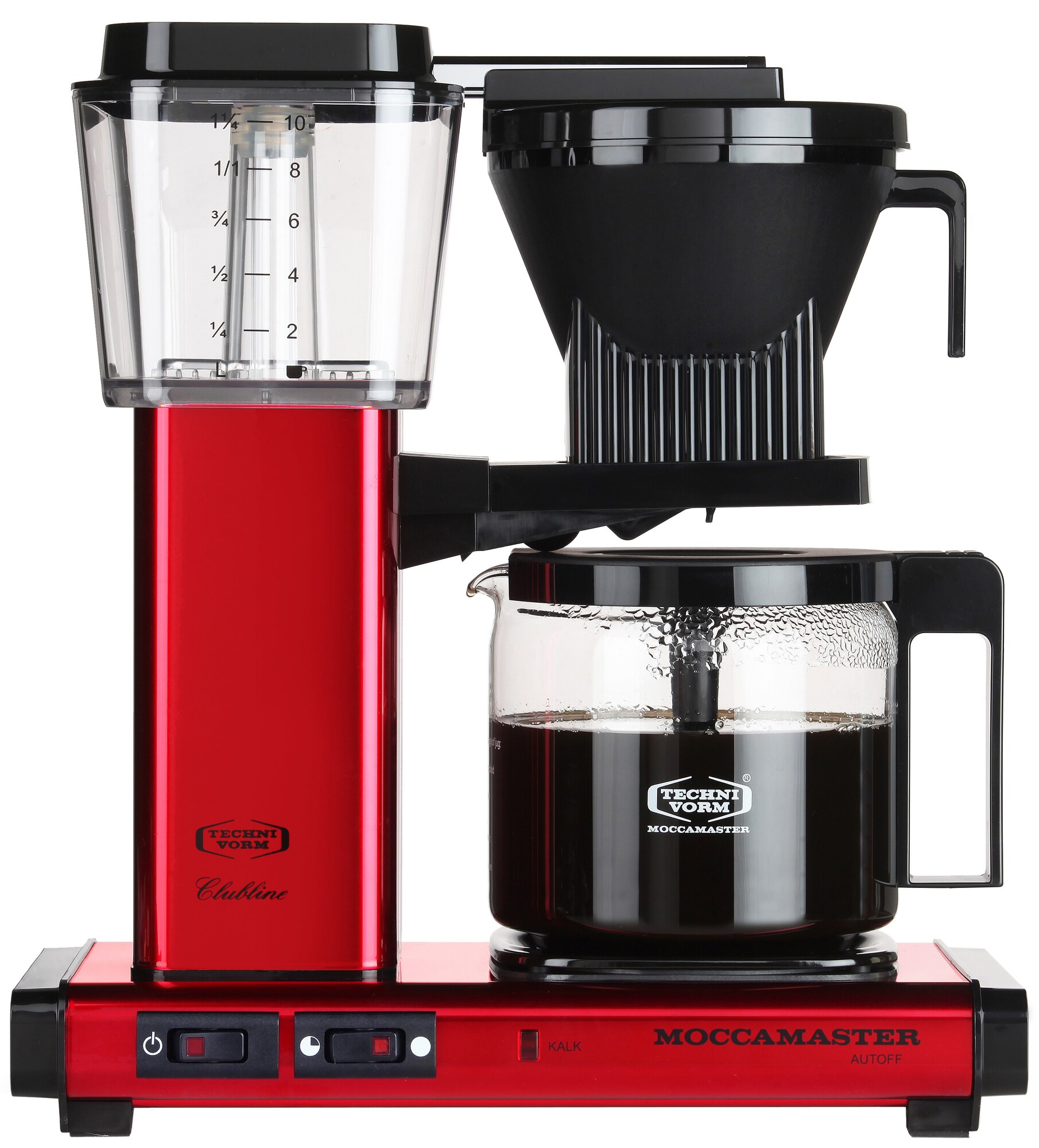 Moccamaster kaffemaskine KBGC 982 AO - rød - Kaffemaskine - Elgiganten