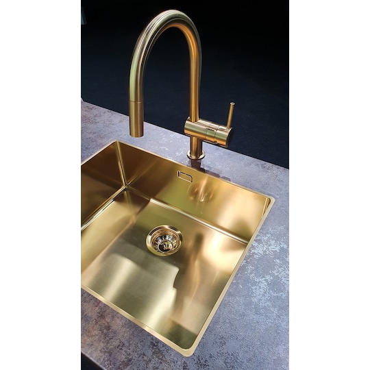 Fratelli Tasca Canova køkkenvask 50 (guld) | Elgiganten