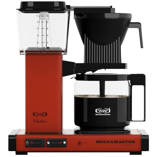 Moccamaster kaffemaskine KBGC 982 AO - Brick Red | Elgiganten