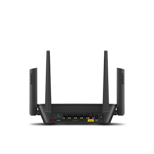 Linksys Tri-Band Wi-Fi Mesh Router MR9000 802.11ac, 1733+867+400 Mbit/s,  10/100/1000 Mbit/s, Ethernet LAN (RJ-45) porte 4, Antennetype 4xEkstern, 1  x USB 3. | Elgiganten