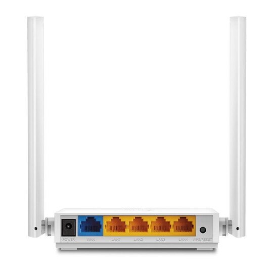 TP-LINK Router TL-WR844N 802.11n, 300 Mbit/s, 10/100 Mbit/s, Ethernet LAN  (RJ-45) porte 4, MU-MiMO Ja, Antennetype Ekstern | Elgiganten