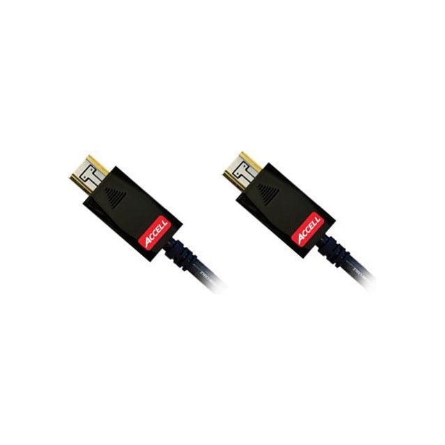 ACCELL AVGrip Pro HDMI-kabel, 19-polet ha-ha, 1 m, sort