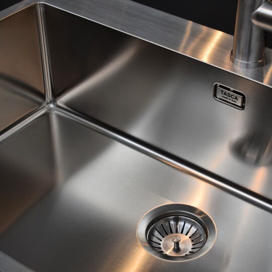 Fratelli Tasca Canova køkkenvask 18 (gun metal) | Elgiganten