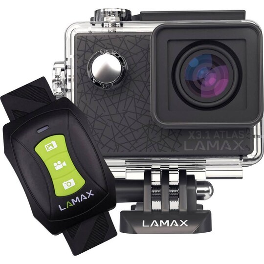 Lamax X3.1 Atlas Action Cam Webcam, Vandtæt
