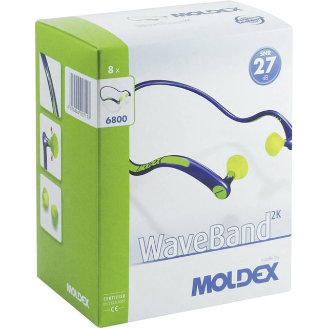 Moldex WaveBand 6800 01 Ear Protection 27 dB 1 pc(s)